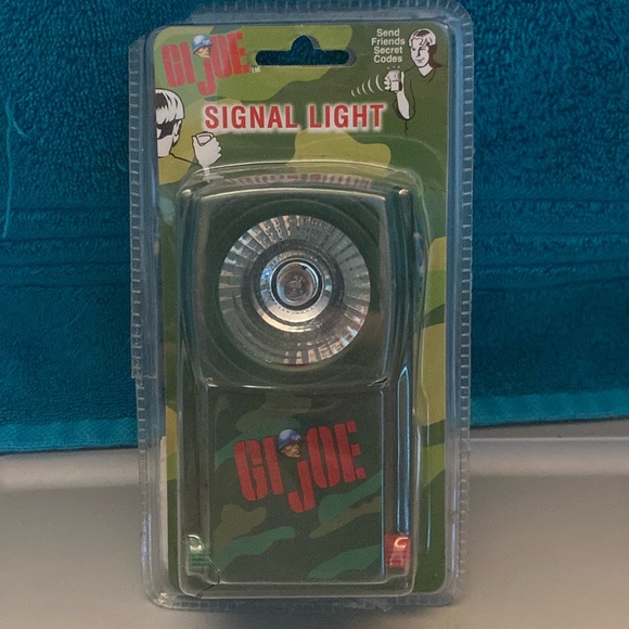 G.I. Joe Other - GI Joe Signal Light Vintage 1998 Hasbro Camouflage/ Green- Send Secret Codes